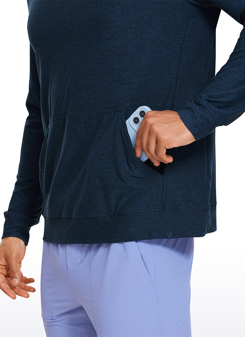 Lightweight Long Sleeve Hoodies with Pocket