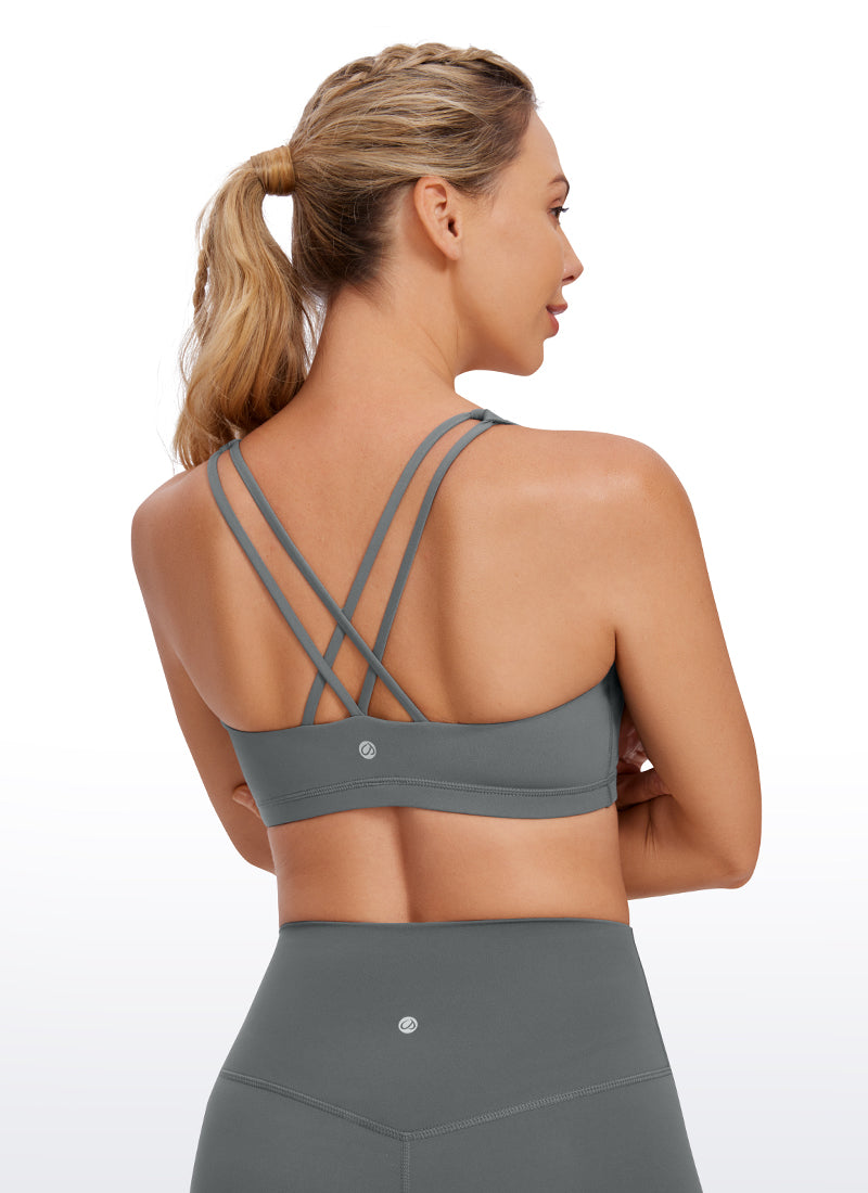 Nakedfeel Bra Cross Back Low Cut