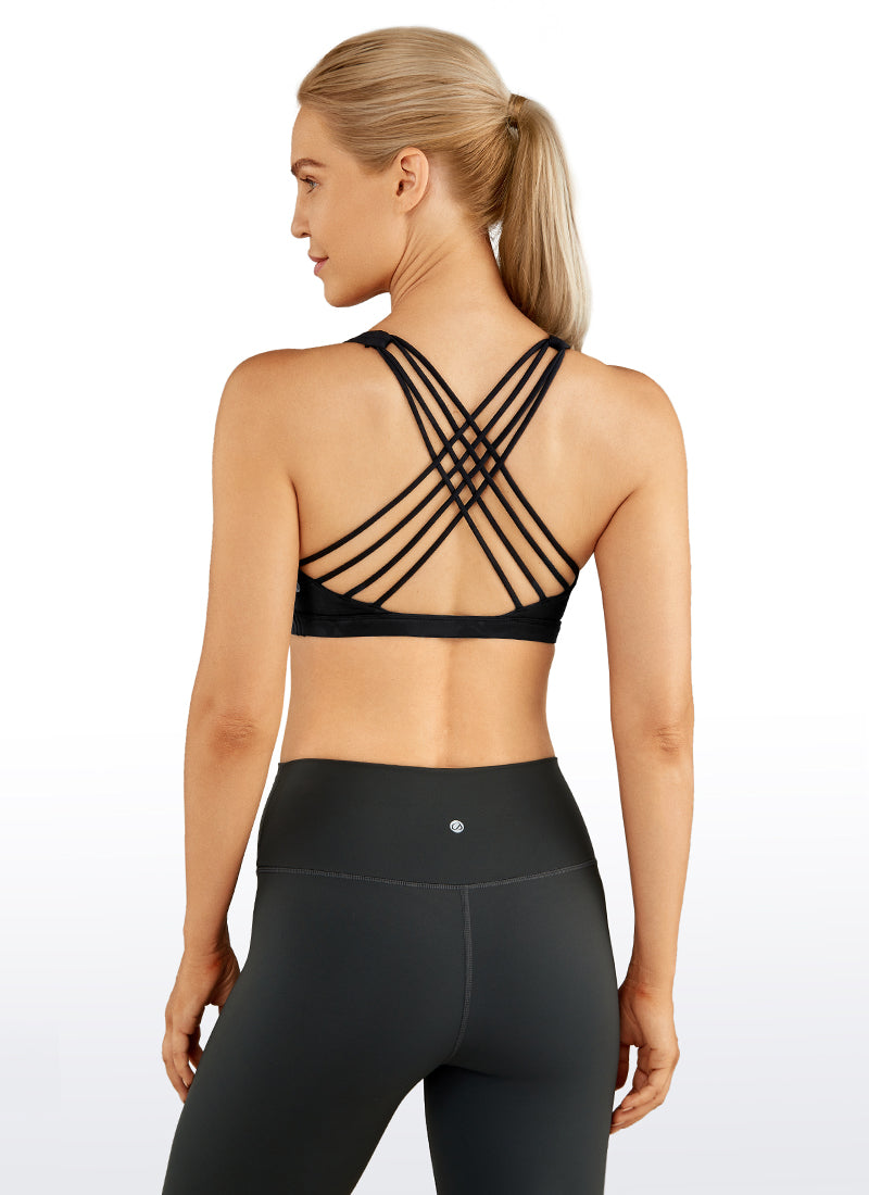 Nakedfeel Strappy Bra Low Cut