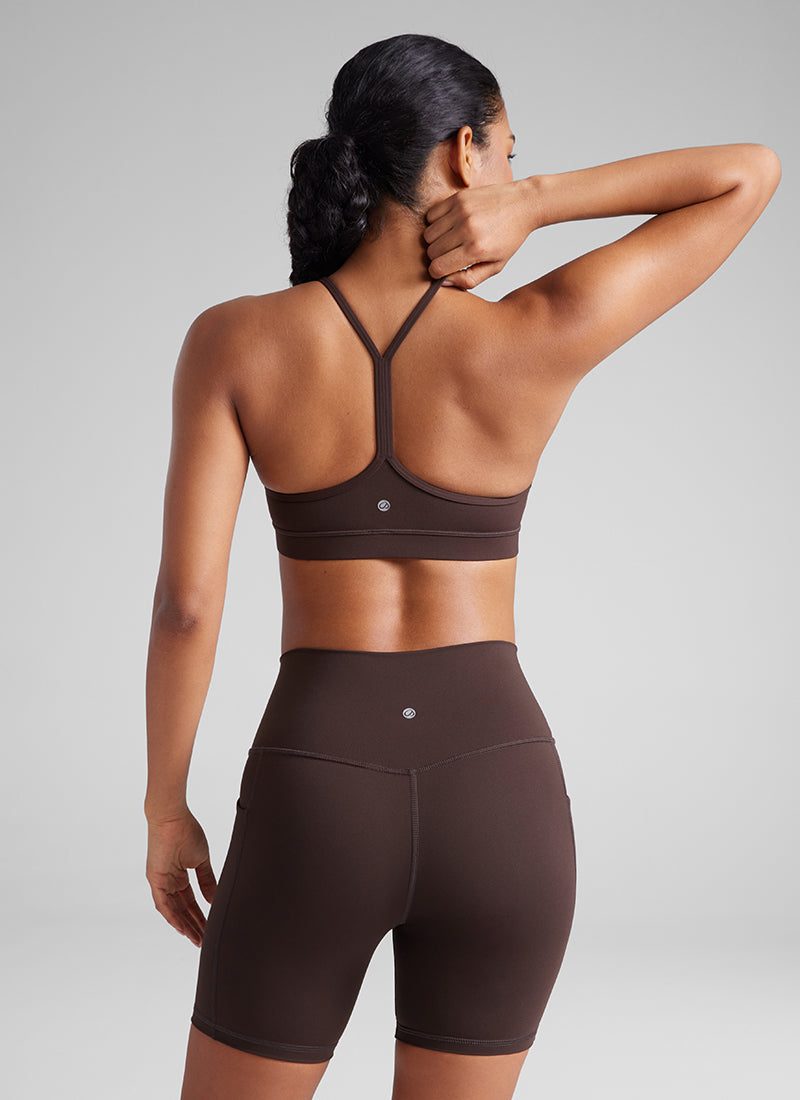 Butterluxe Y Back Spaghetti Thin Strap Bra