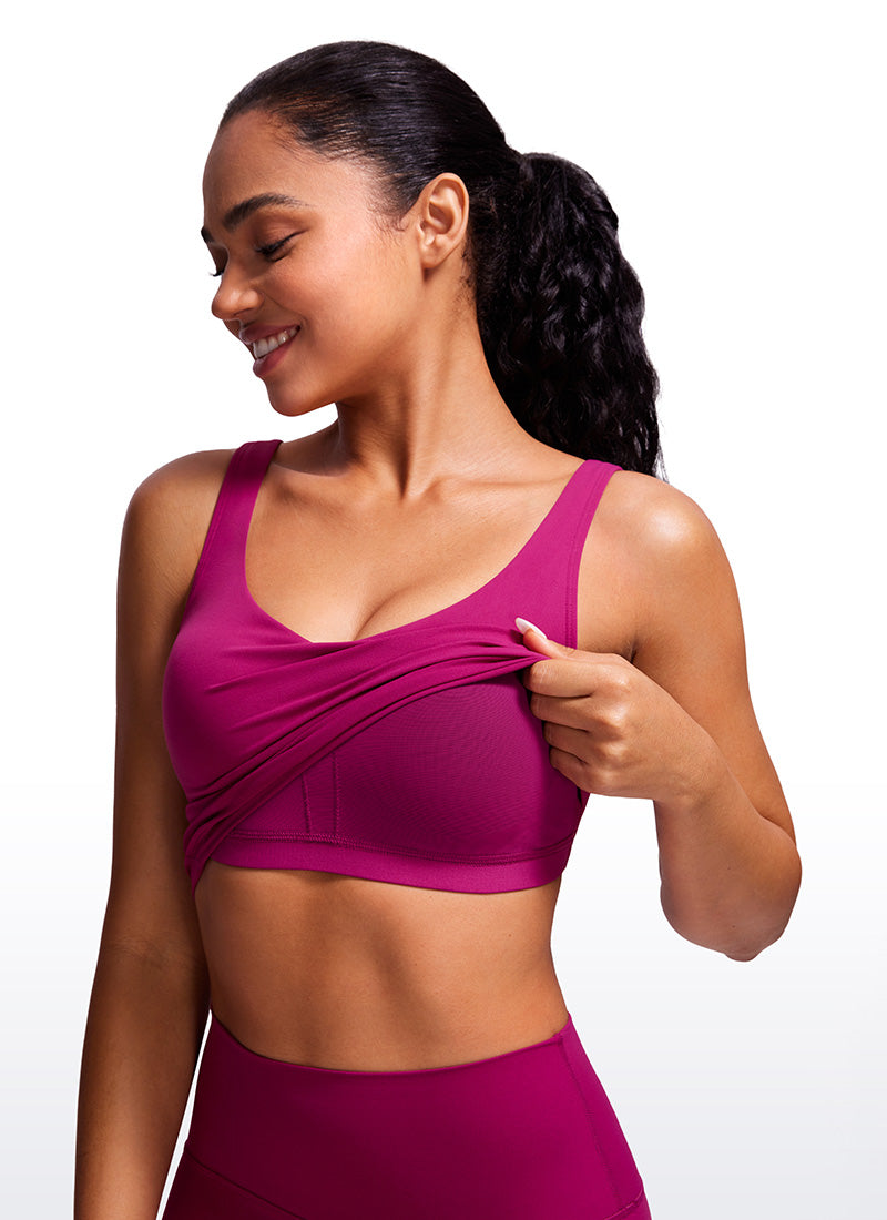 Butterluxe U-back Built-in Bra Tanks