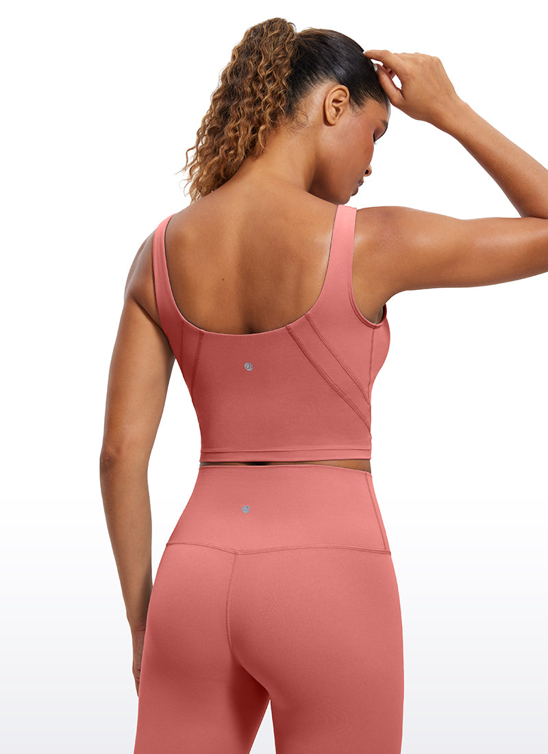 Butterluxe U-back Built-in Bra Tanks