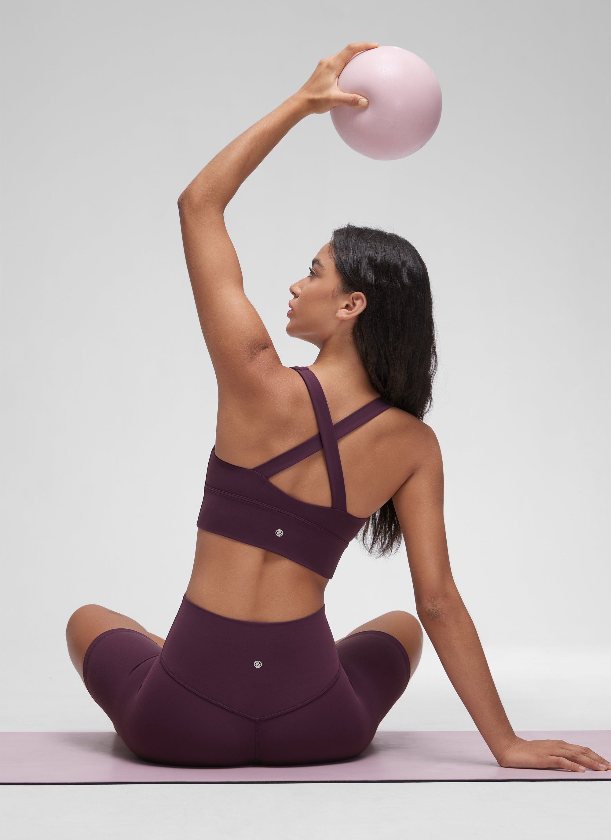 Butterluxe V Neck Ruched Longline Bras