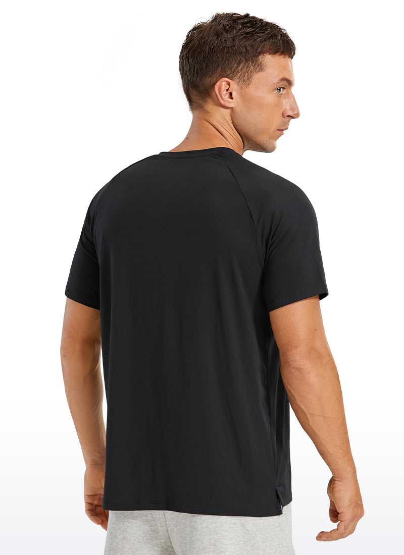 Workout Short Sleeve Round Neck