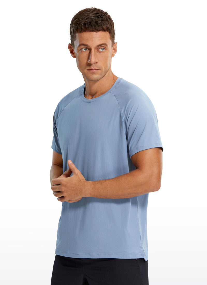 Workout Short Sleeve Round Neck