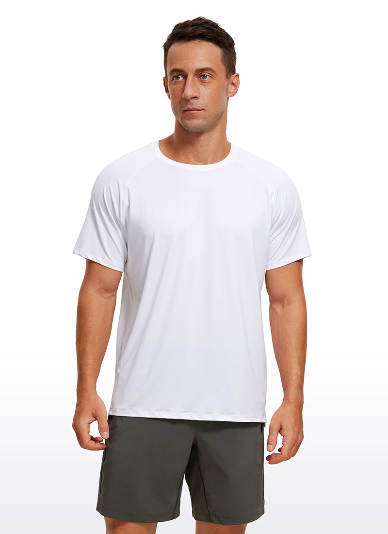 Workout Short Sleeve Round Neck