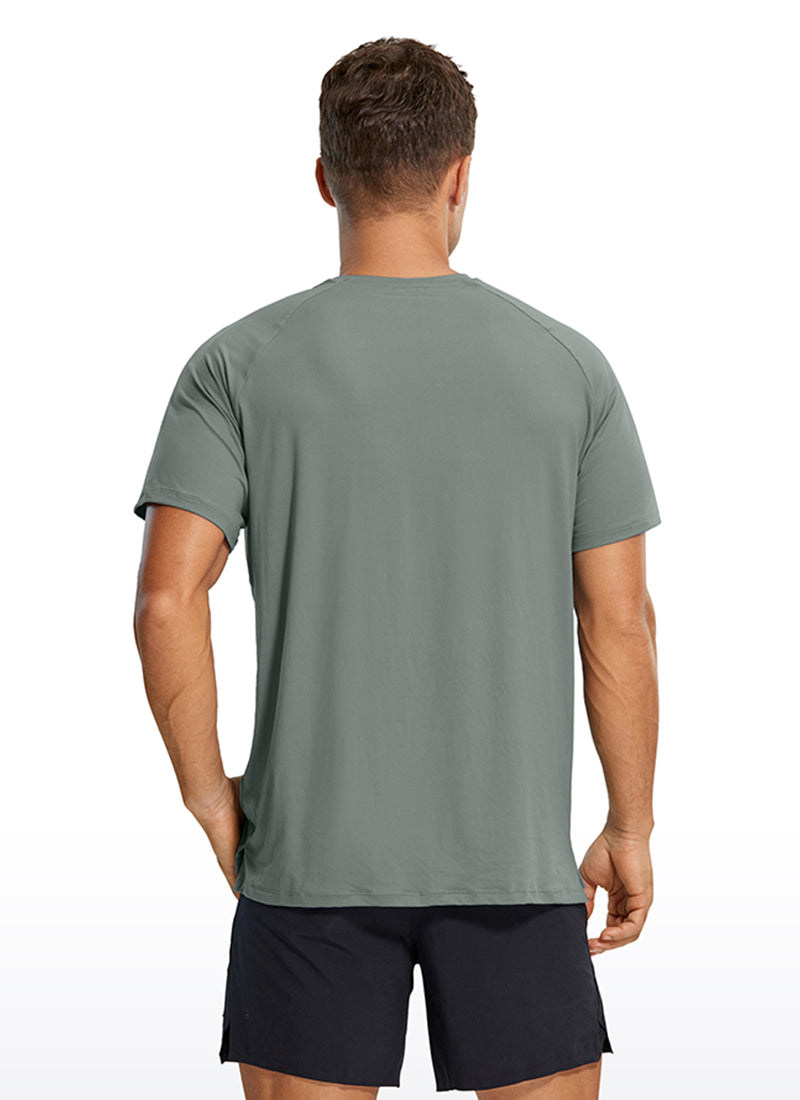 Workout Short Sleeve Round Neck