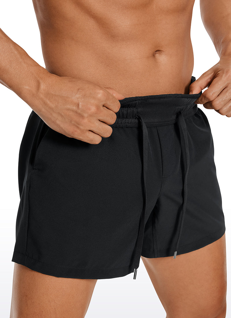 Feathery-Fit Workout Shorts 5''- Linerless