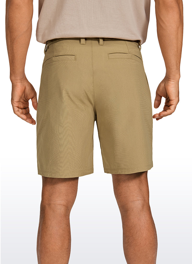 All-Day Comfy Golf Shorts with Pockets 7''