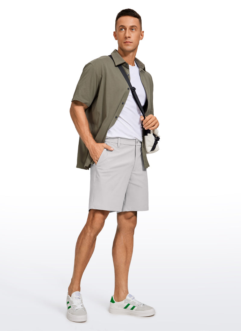 All-Day Comfy Golf Shorts with Pockets 7''