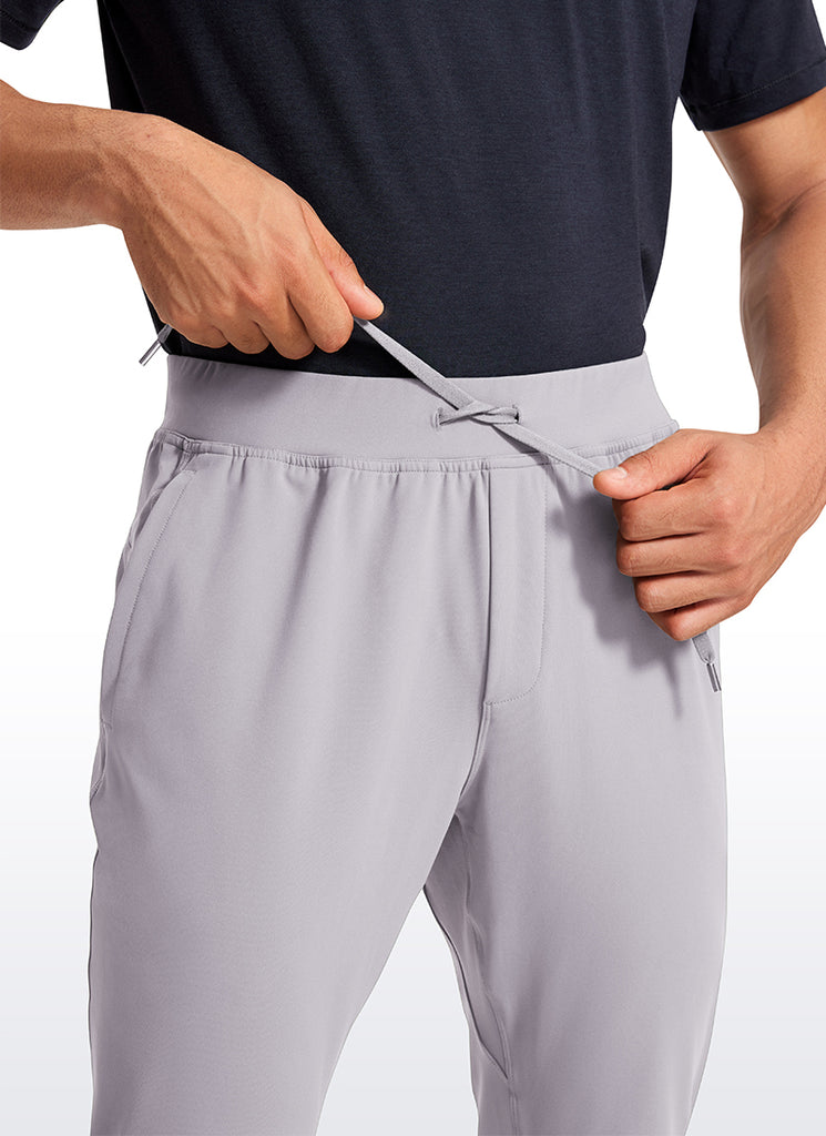 CRZ YOGA Men's Train Relaxed Fit On the Travel Pants 30'' Melanite