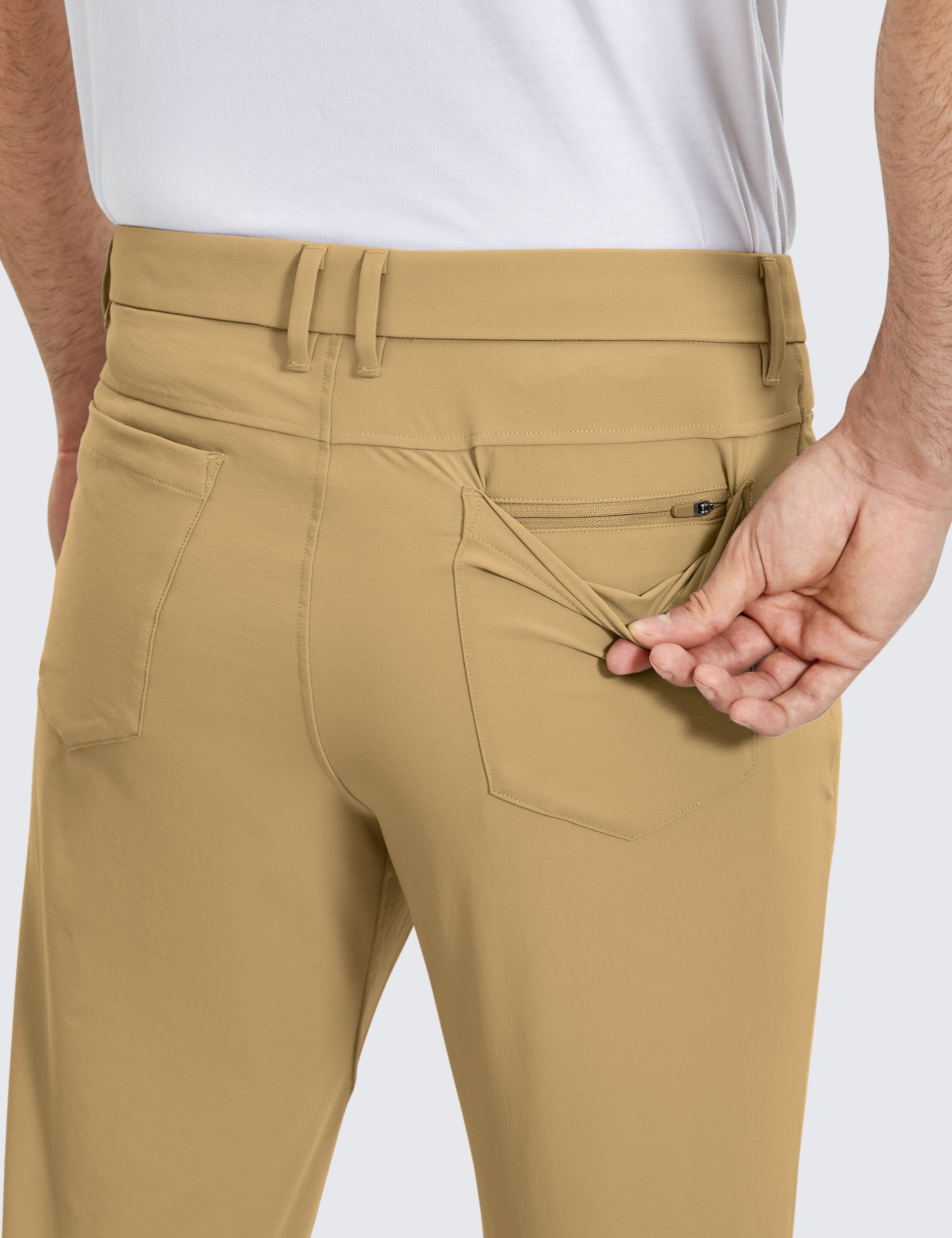 All-day Comfy Slim-Fit Golf Pants 32'' - 5-pockets