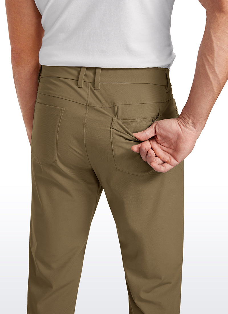 All-day Comfy Slim-Fit Golf Pants 30'' - 5-pockets