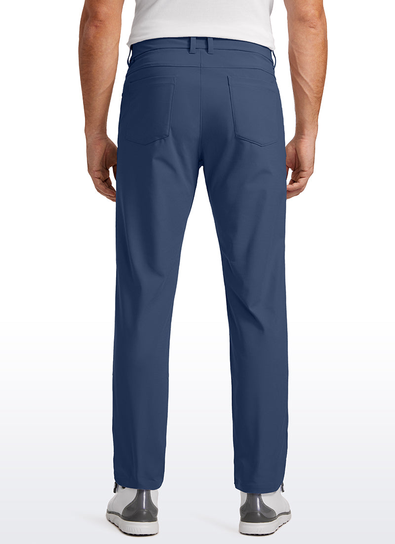 All-day Comfy Slim-Fit Golf Pants 34'' - 5-pockets