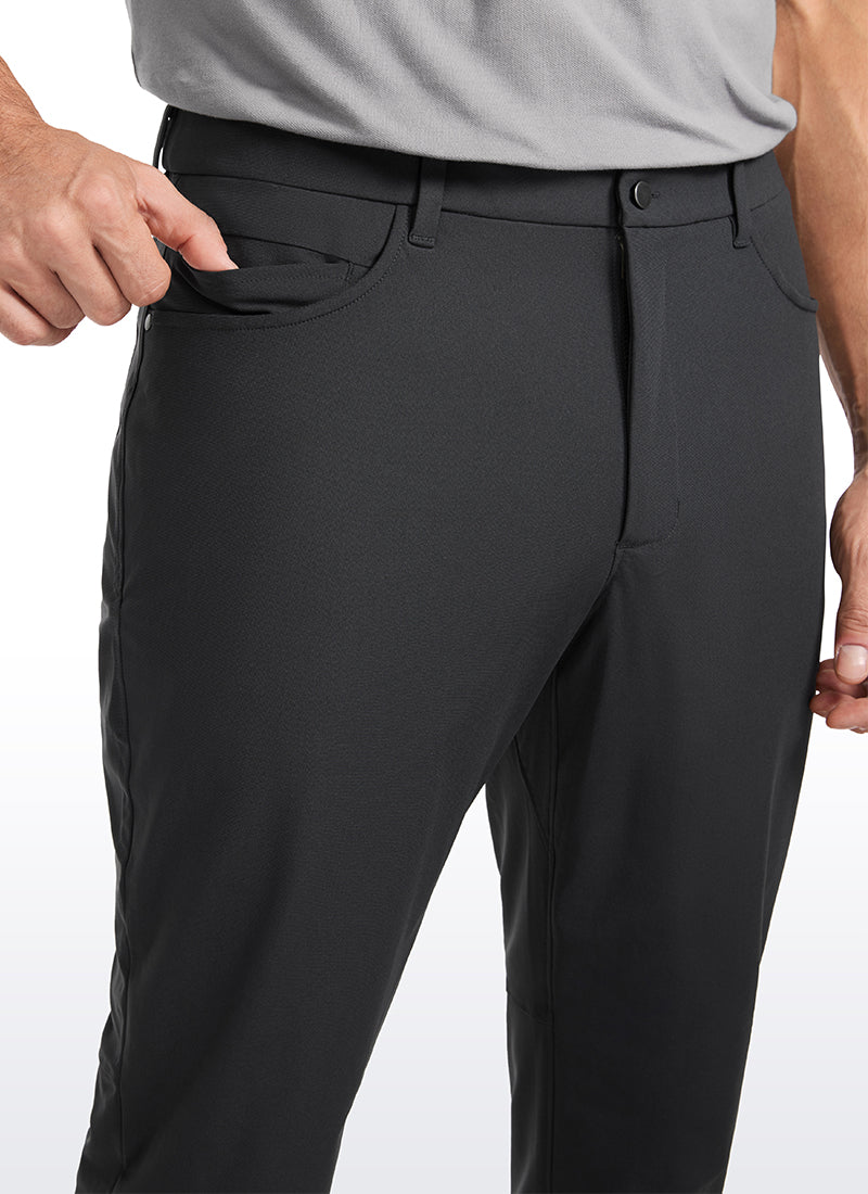 All-day Comfy Slim-Fit Golf Pants 34'' - 5-pockets