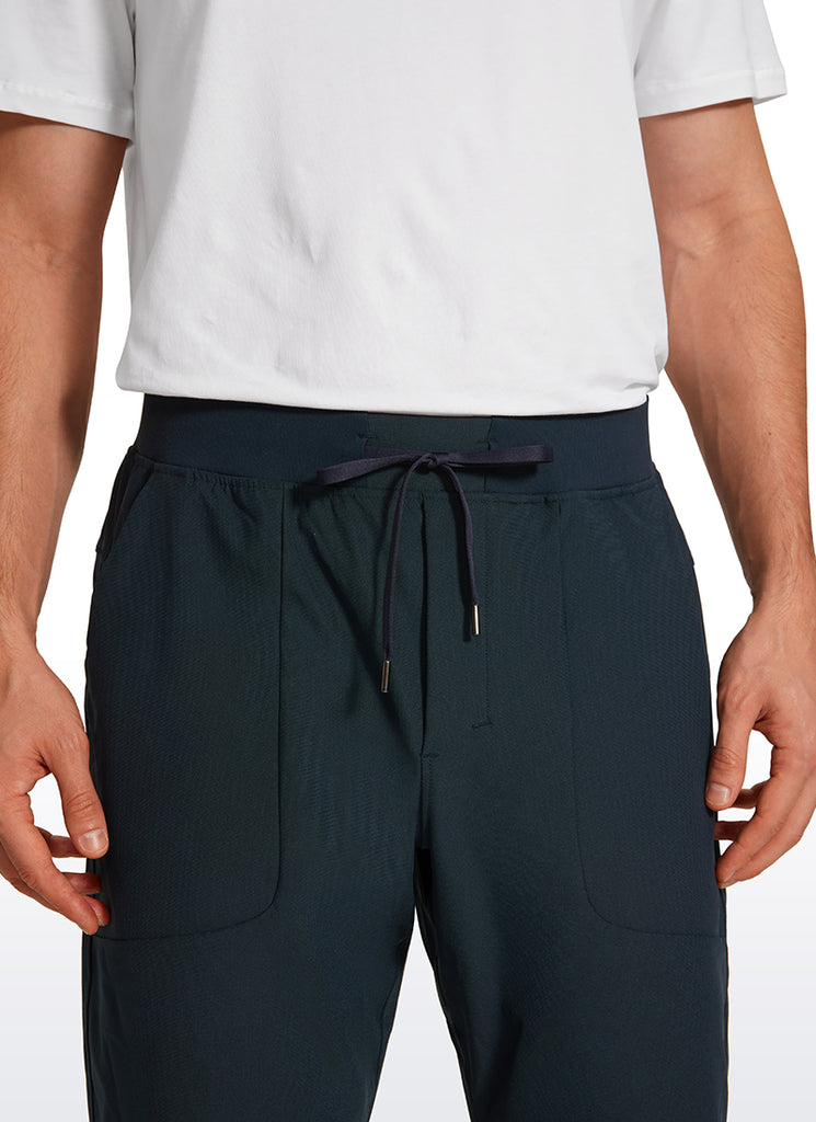 CRZ YOGA Men All Day Comfy Quick Dry with Pockets Golf Pants 31'' True Navy