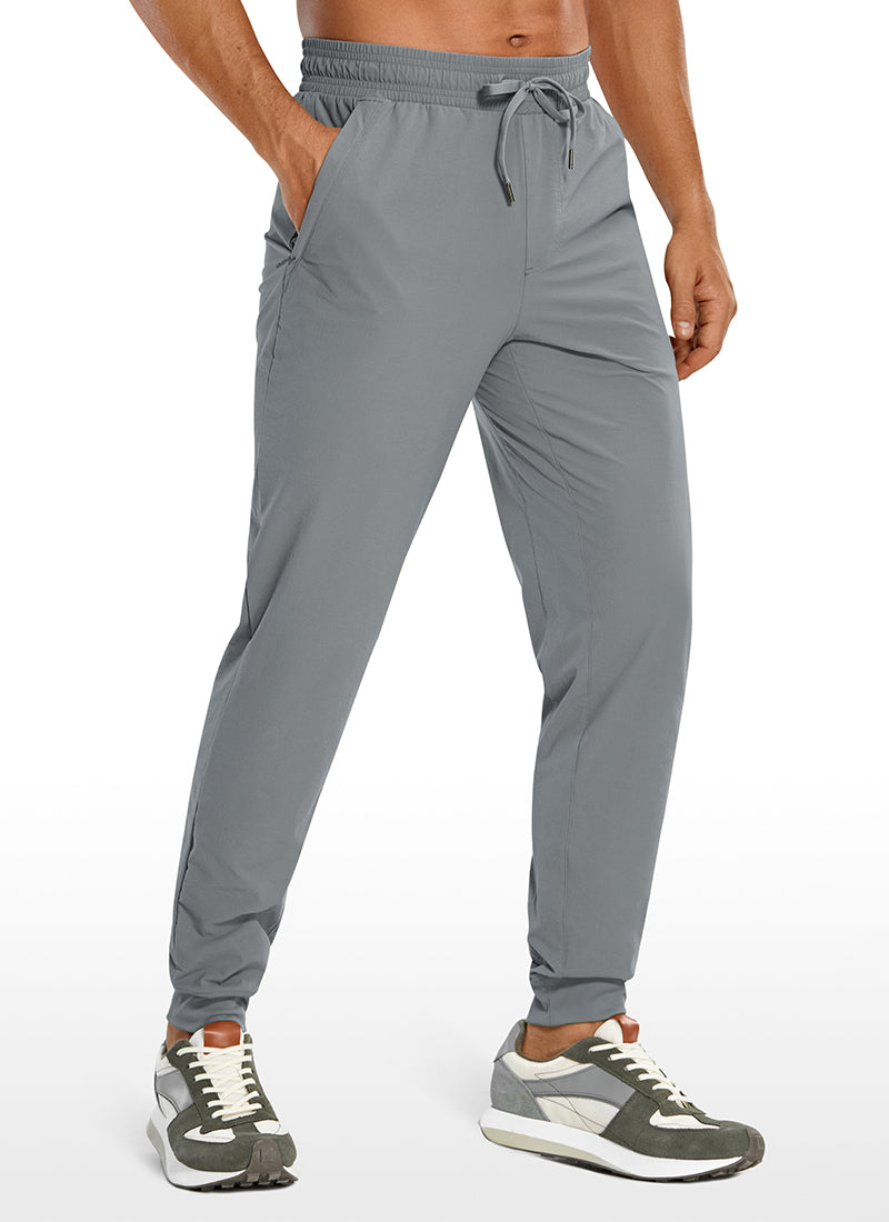 Lightweight Joggers Zip Pockets 29''