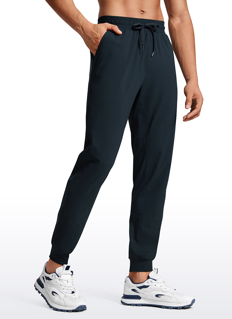 Lightweight Joggers Zip Pockets 29''