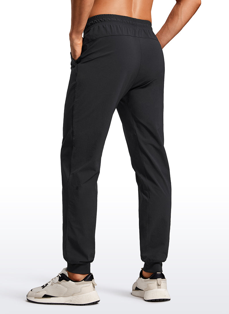 Lightweight Water Resistant Athletic Joggers with Zip Pockets 31