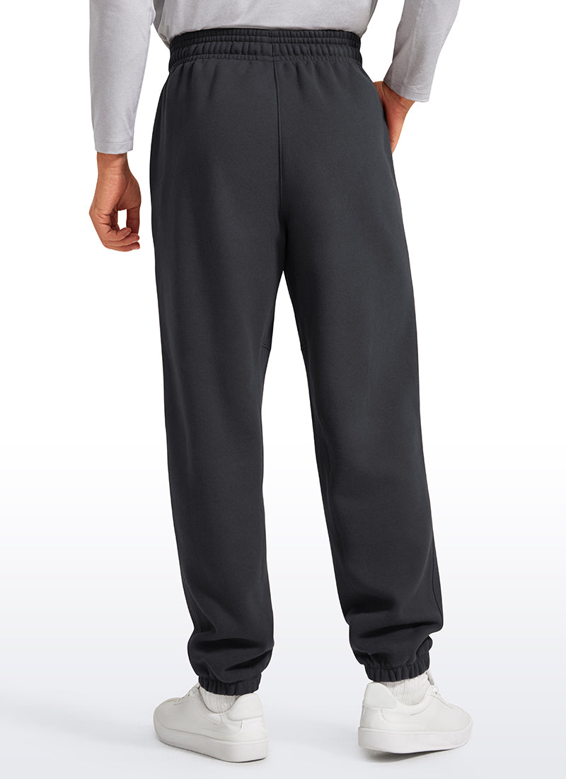 Cotton Fleece Sweatpants with Pockets 32''