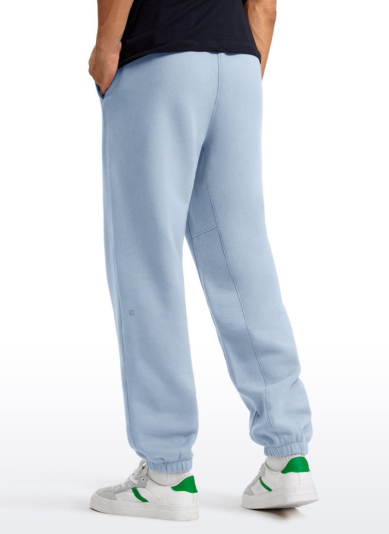 Cotton Fleece Sweatpants with Pockets 32''