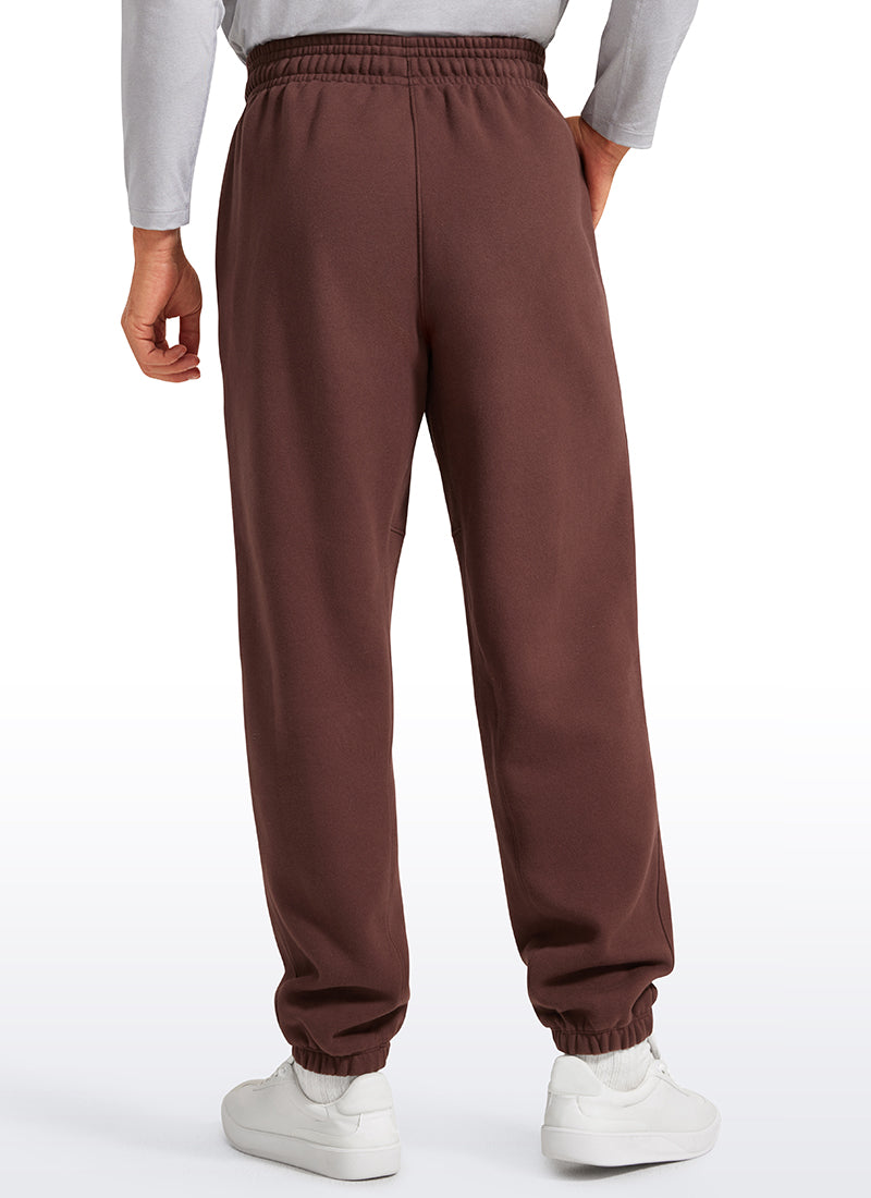 Cotton Fleece Sweatpants with Pockets 32''