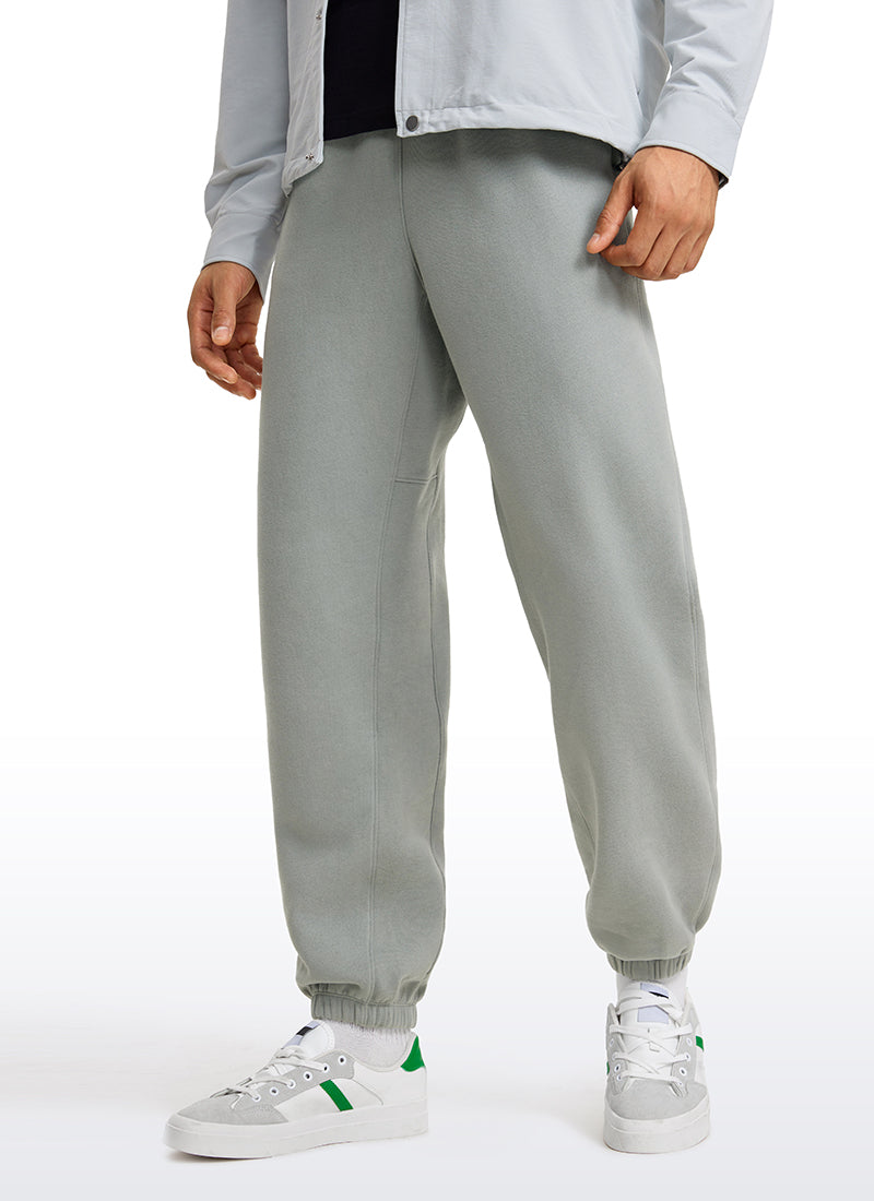 Cotton Fleece Sweatpants with Pockets 32''