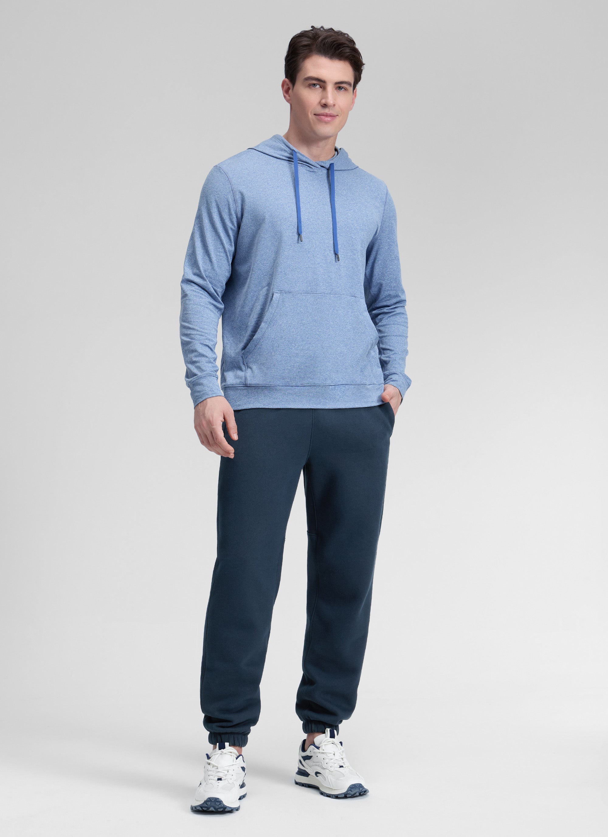 CRZ YOGA Mens Classic Fit Zipper Pockets Sweatpants 30