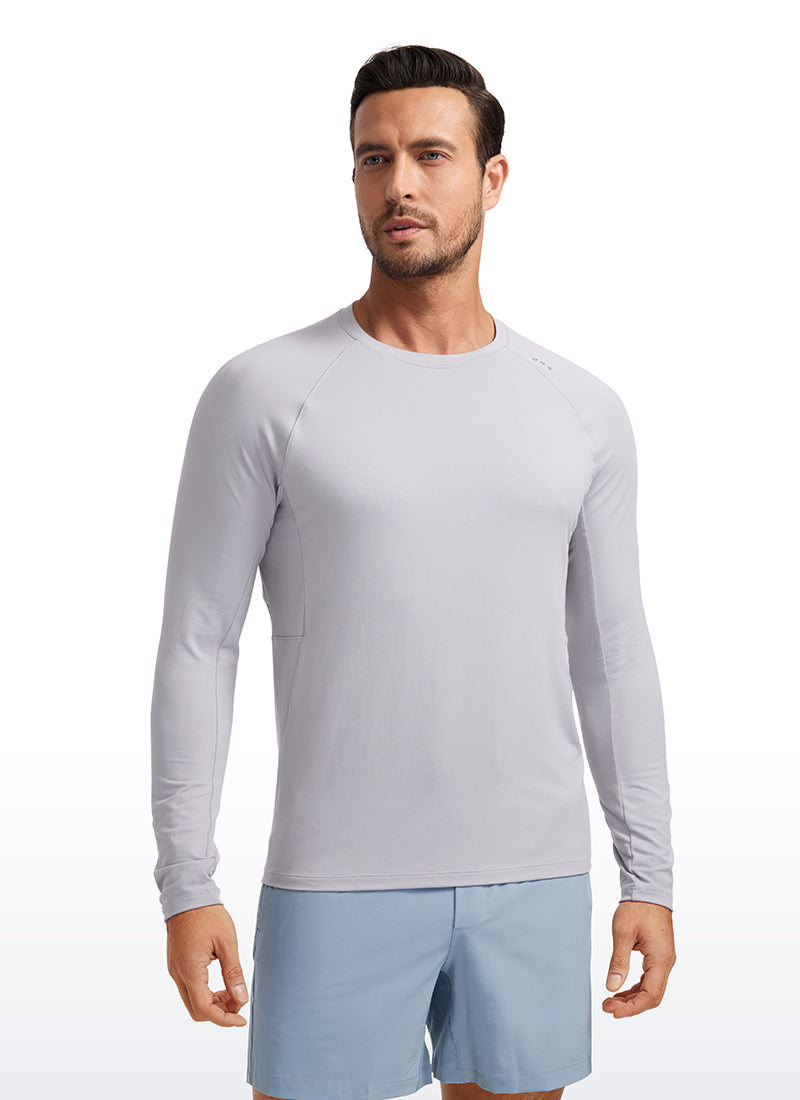 Brushed Slim-Fit Long Sleeve