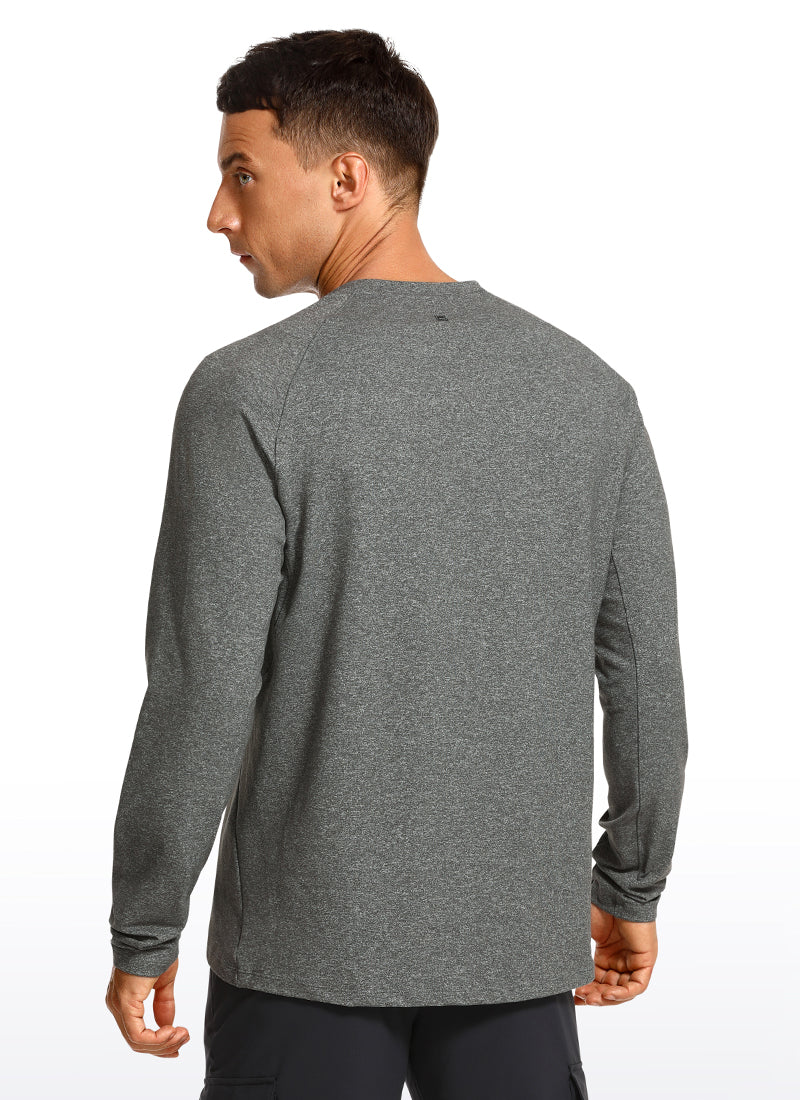 Brushed Slim-Fit Long Sleeve