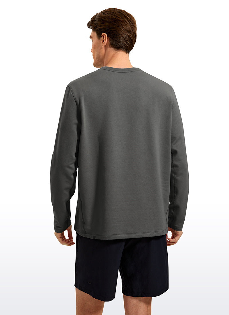 Softness Fleece Crewneck Pullover Sweatshirt