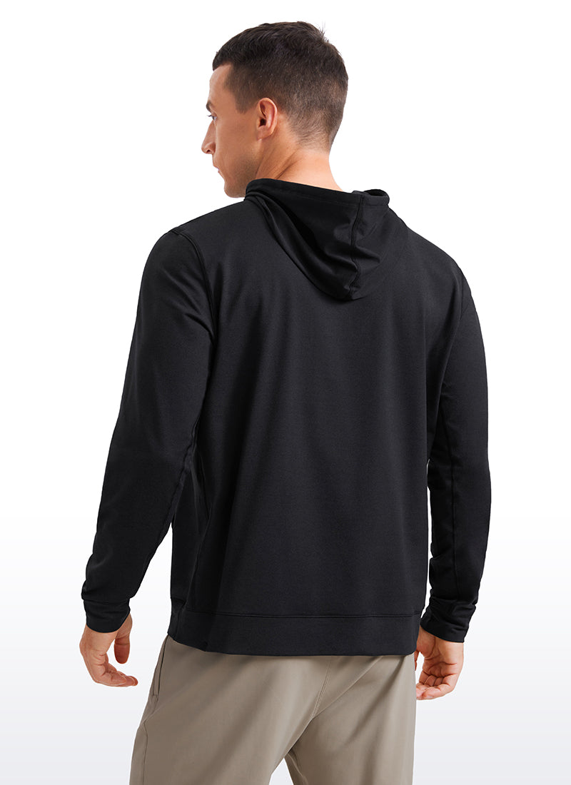 Lightweight Pullover Hoodie Long Sleeve with Pocket