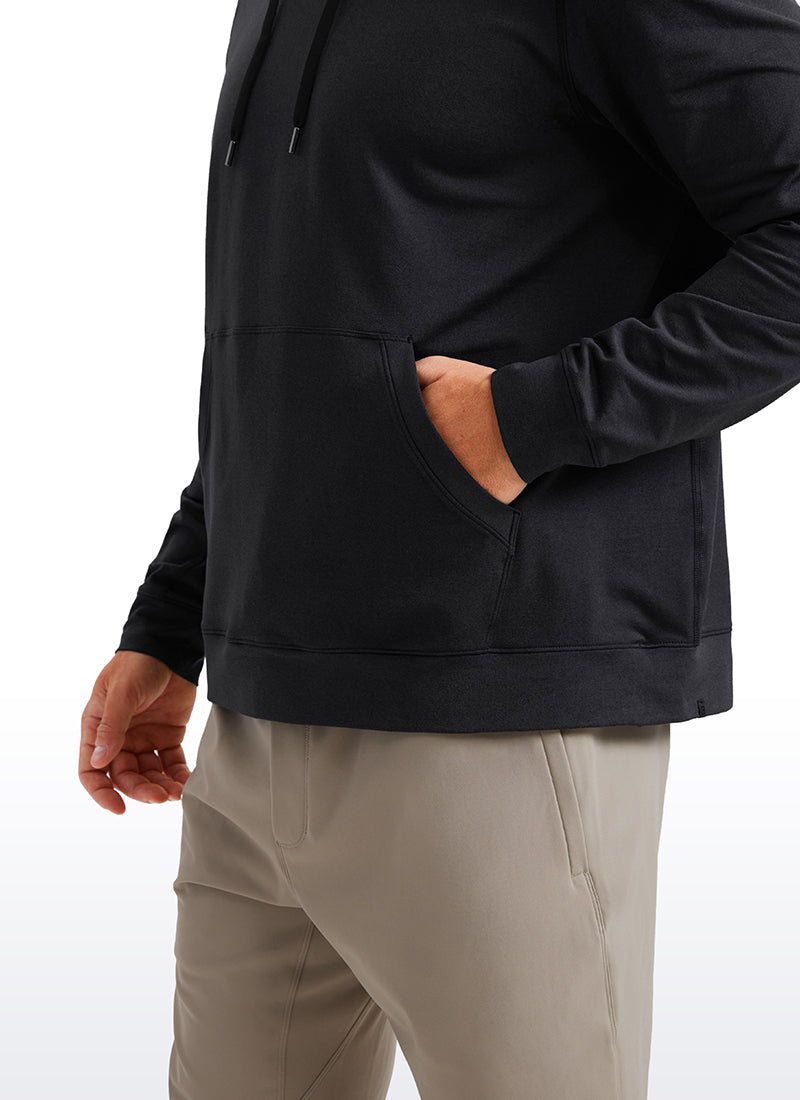 Cloud Jersey Pullover Hoodie Long Sleeve with Pocket