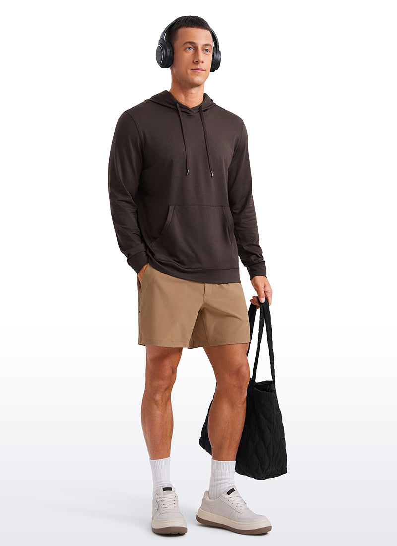 Cloud Jersey Pullover Hoodie Long Sleeve with Pocket