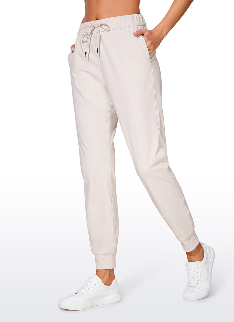 Stretch Drawstring Jogger with Pockets 27''