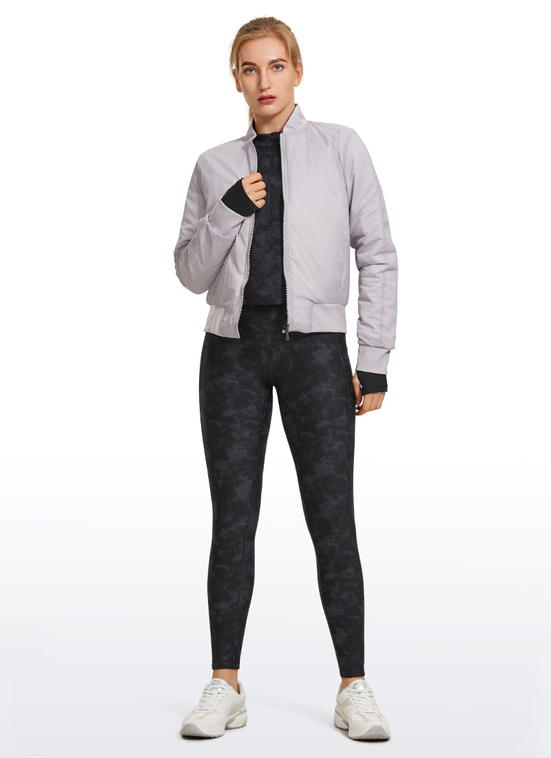 Thermal Fleece Lined Pocket Leggings II 25''