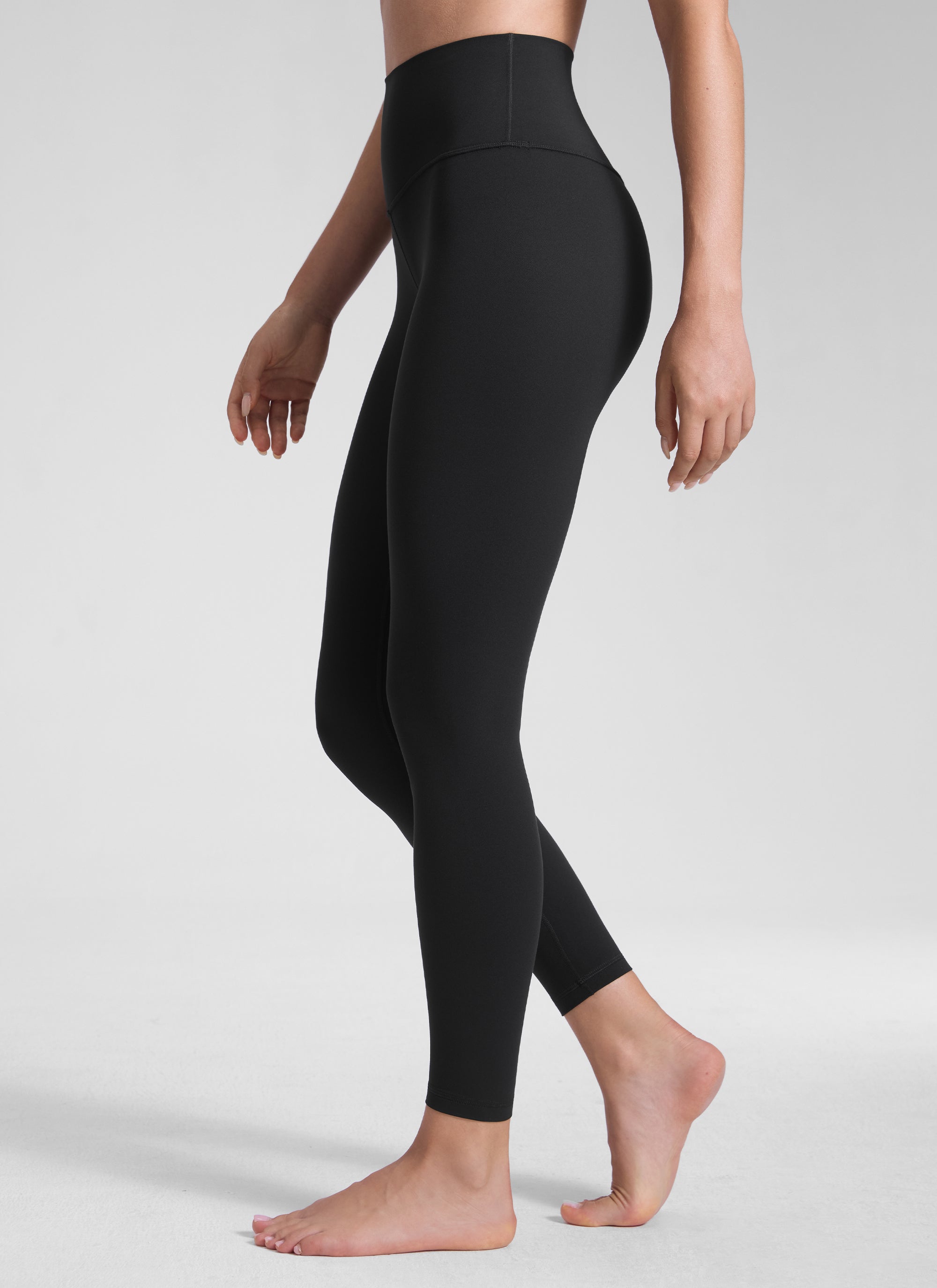 CRZ YOGA Women's Yoga Lounge High Rise Butterluxe Yoga Leggings 25'' Black