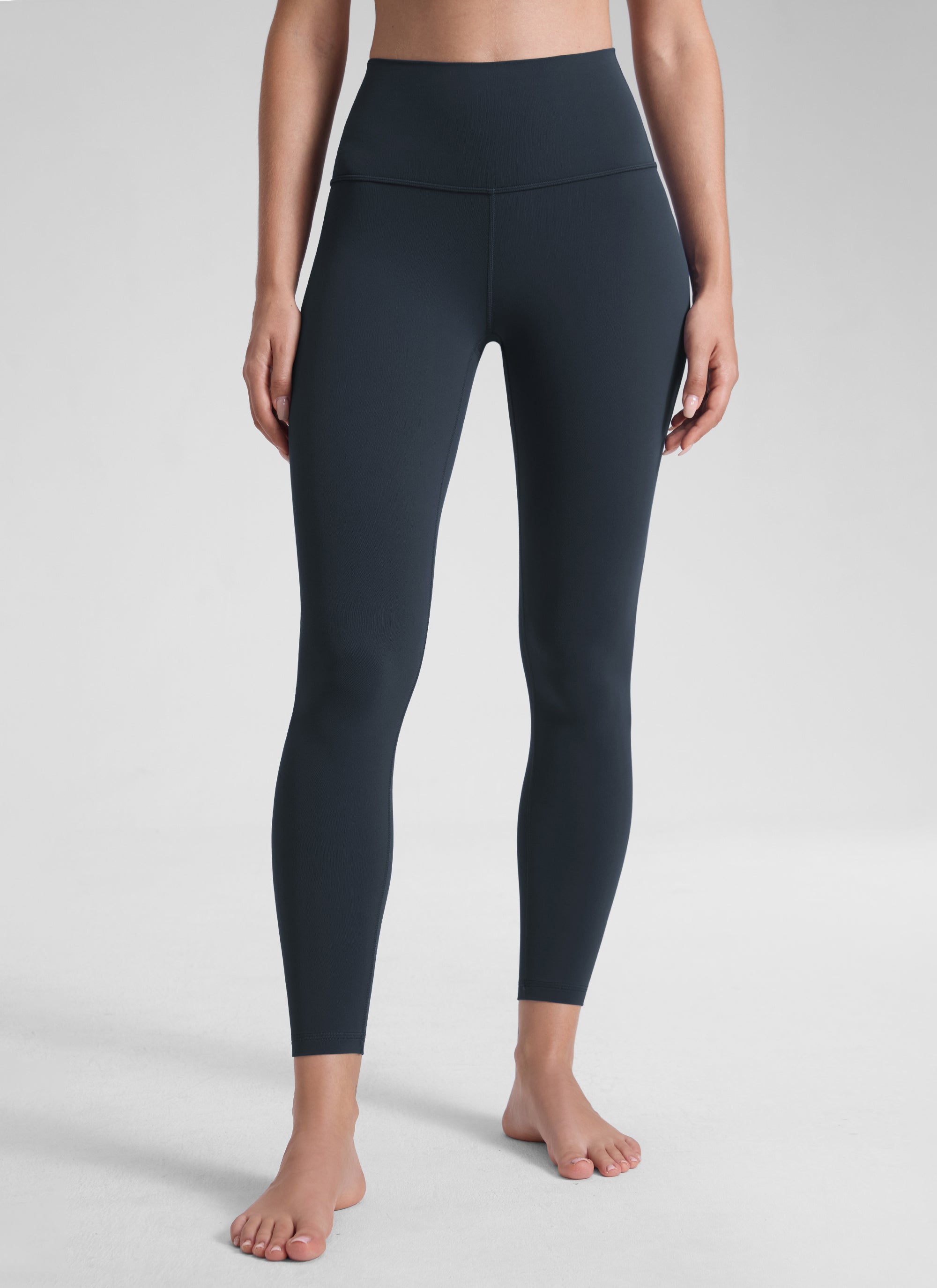 CRZ YOGA Women's Yoga Lounge High Rise Butterluxe Yoga Leggings 25'' True Navy