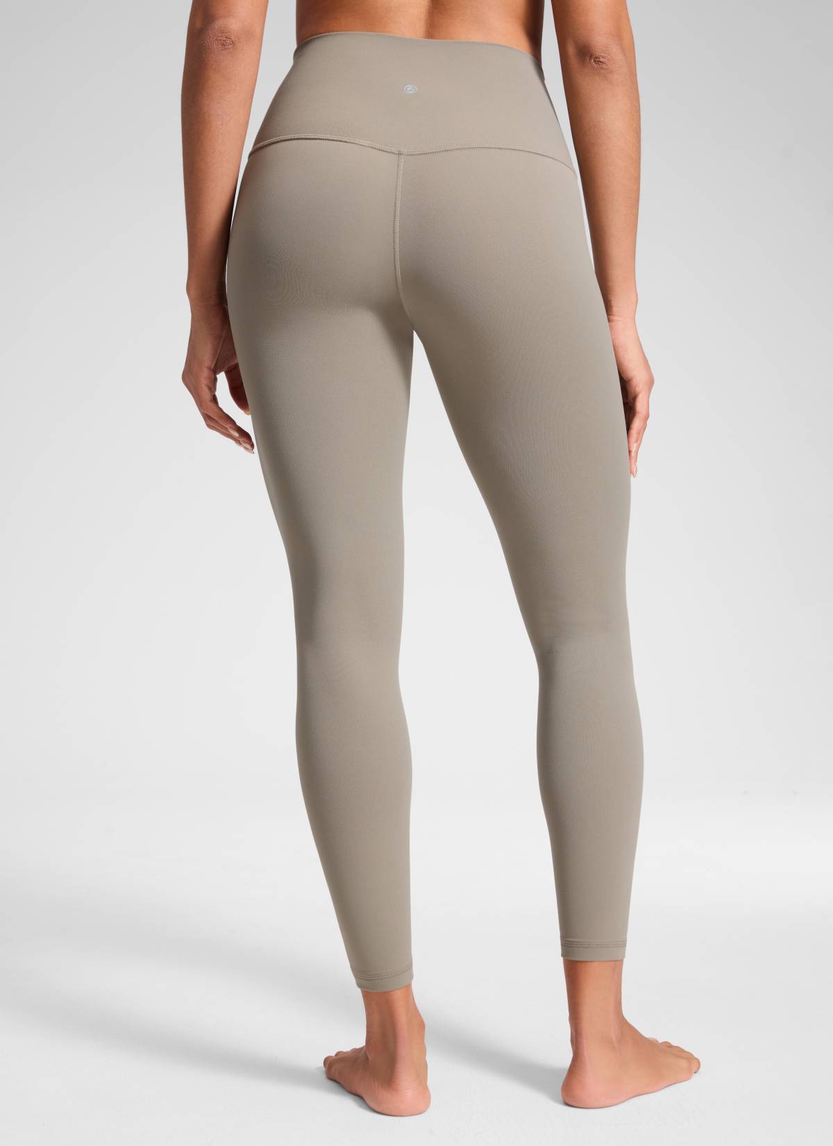 CRZ YOGA Women's Yoga Lounge High Rise Butterluxe Yoga Leggings 25'' Warm Ash Grey