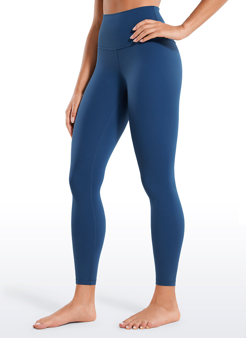 CRZ YOGA Women's Yoga Lounge High Rise Butterluxe Yoga Leggings 25'' French Navy