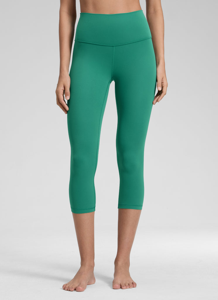 CRZ YOGA Women's Yoga Lounge High Rise Butterluxe Yoga Leggings 19'' Oasis Blue