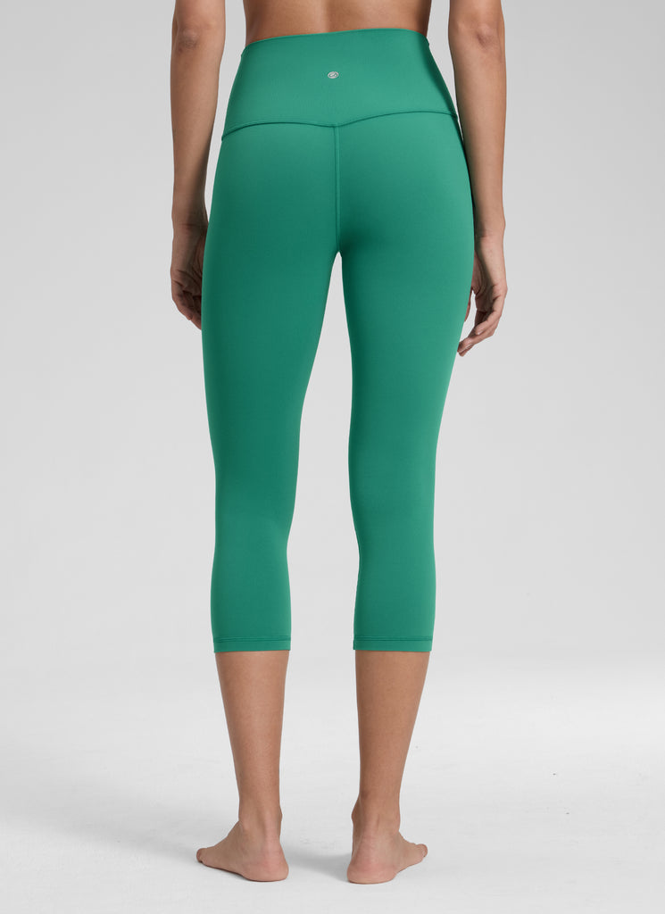 CRZ YOGA Women's Yoga Lounge High Rise Butterluxe Yoga Leggings 19'' Oasis Blue