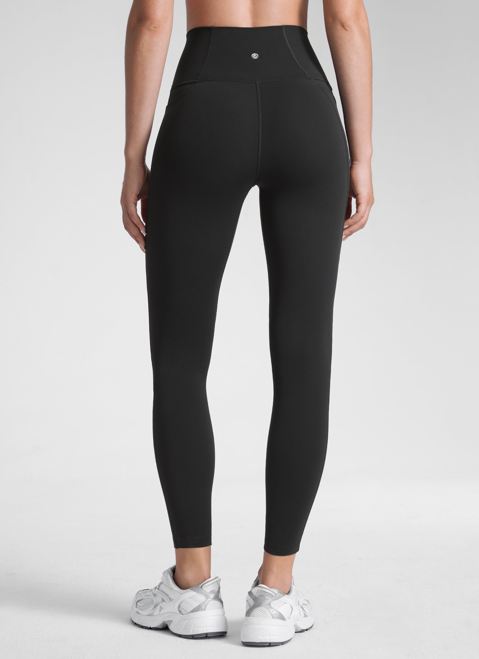 CRZ YOGA Women's Yoga Lounge High Rise Butterluxe Pocket Leggings 25'' Olive Green