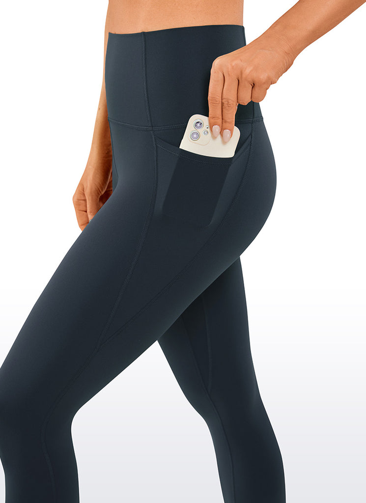 CRZ YOGA Womens Butterluxe Pockets Workout Leggings 30" True Navy