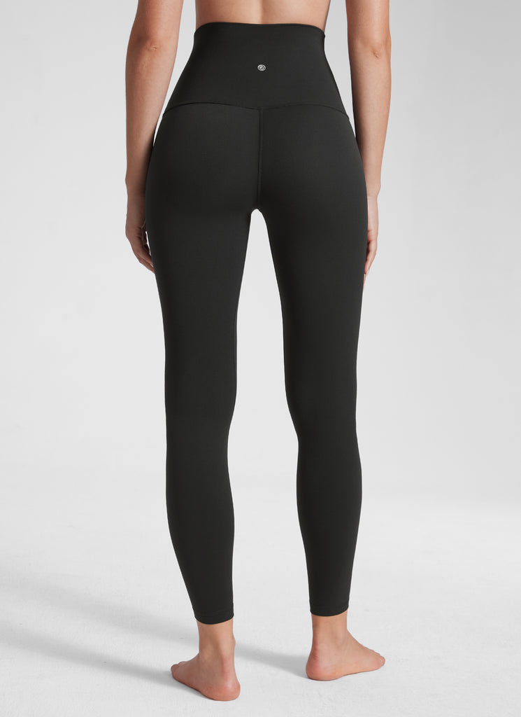 CRZ YOGA Women's Lounge Super High Rise Butterluxe Yoga Leggings 25'' Black