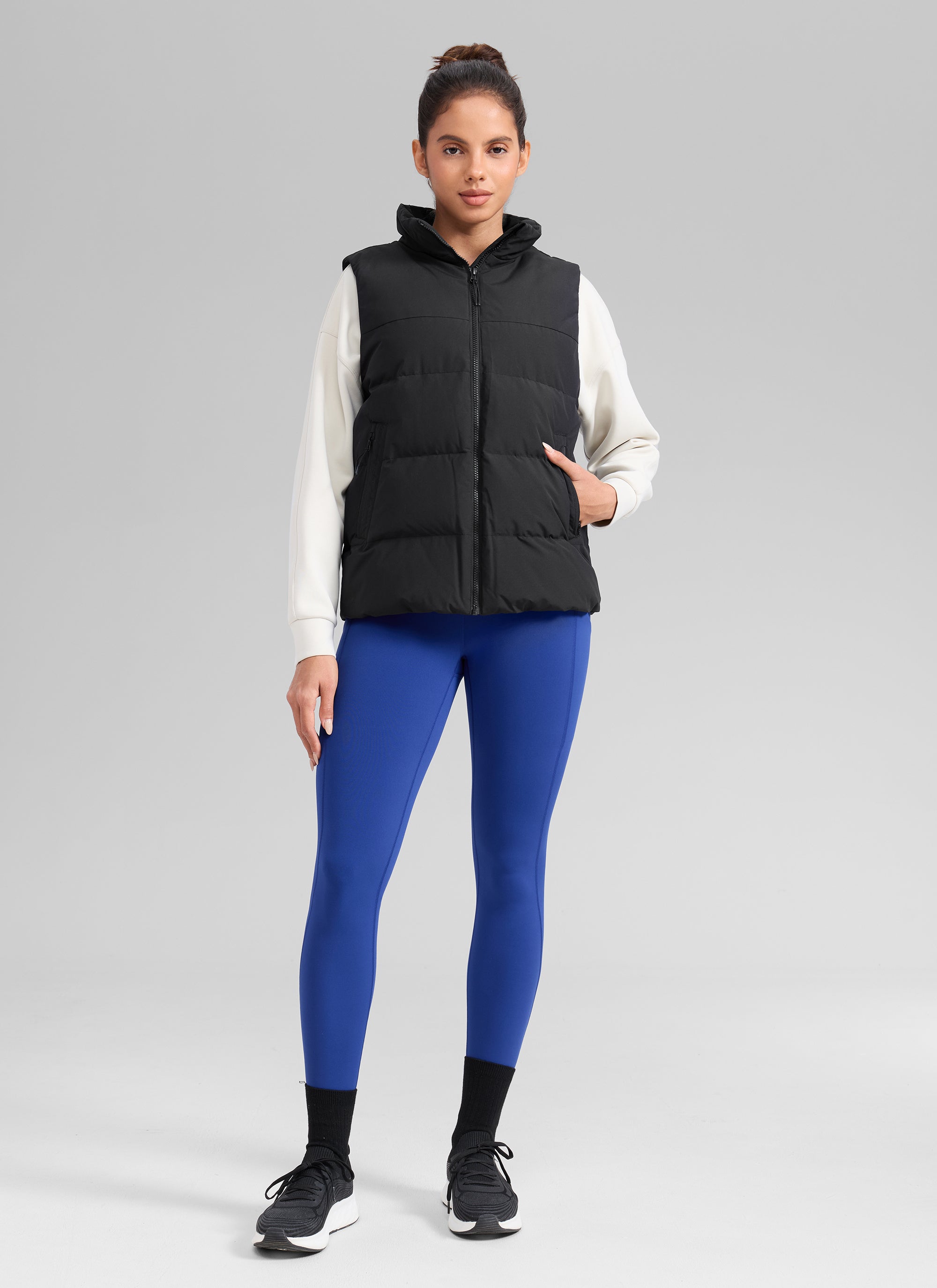 CRZ YOGA Women's Water-resistant Fleece Lined Pocket Leggings 28