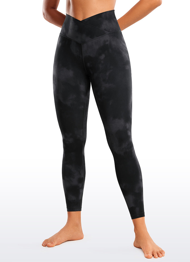 Butterluxe Yoga Leggings 25''- V Cross Waist