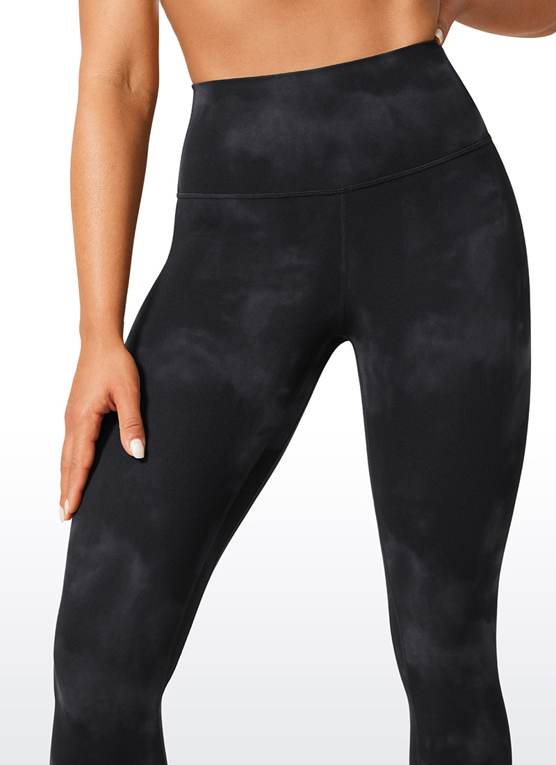 CRZ YOGA Women's Workout High Rise Butterlift Yoga Leggings 25'' Mysterious Grey