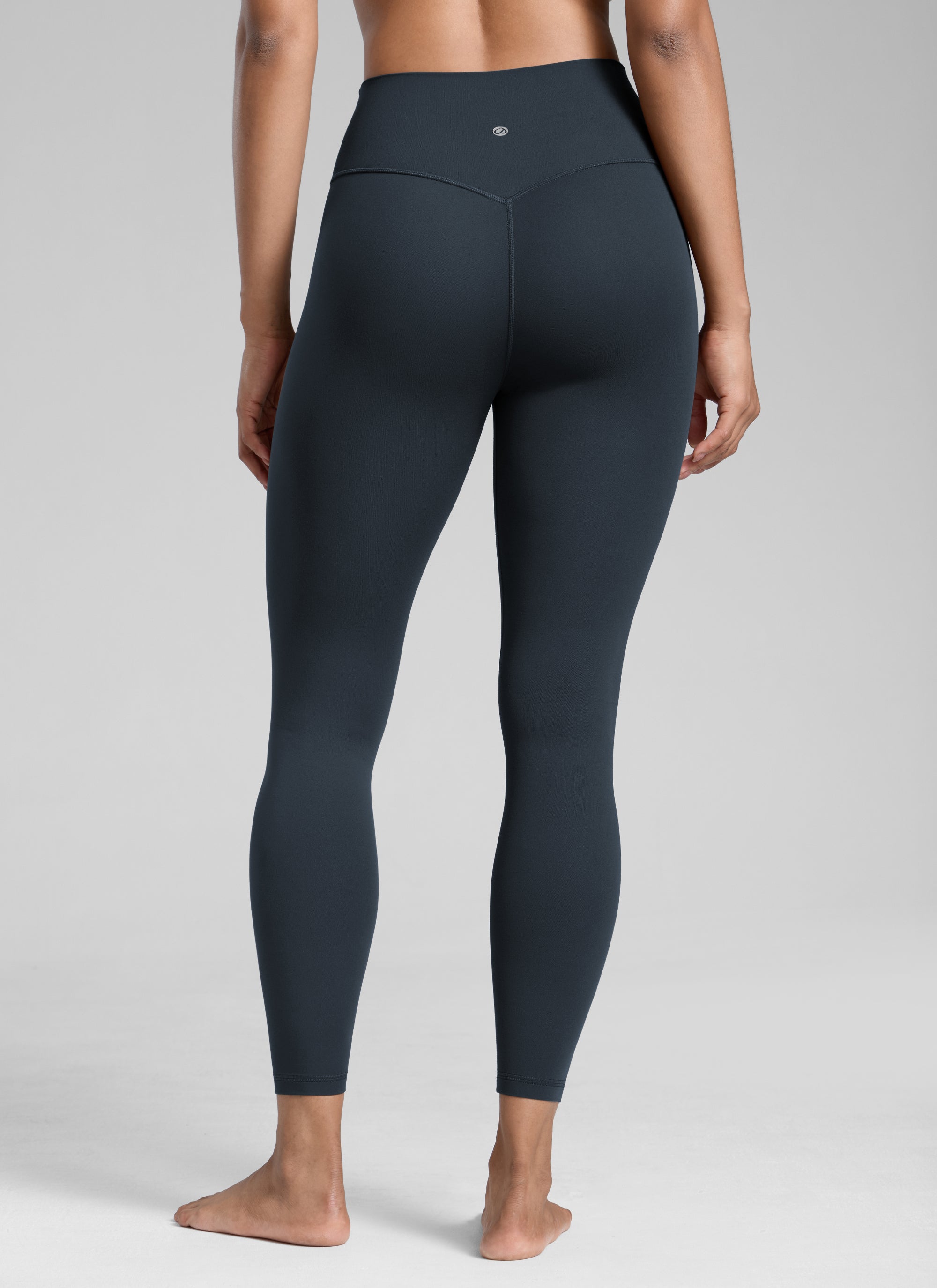 CRZ YOGA Women's Workout High Rise Butterlift Yoga Leggings 25'' Olive Green