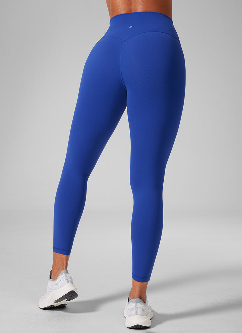CRZ YOGA Women's Workout High Rise Butterlift Yoga Leggings 25'' True Navy